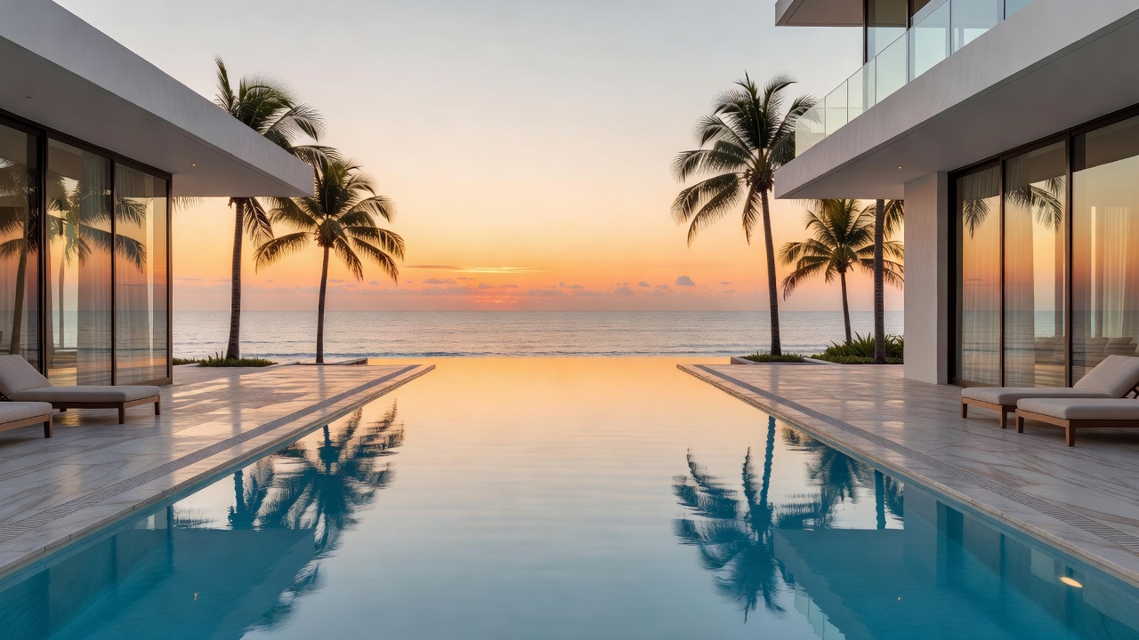 Infinity Pool Sunset